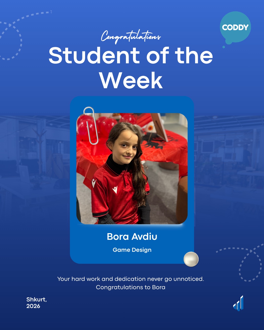 Bora Avdiu – Student of the Week