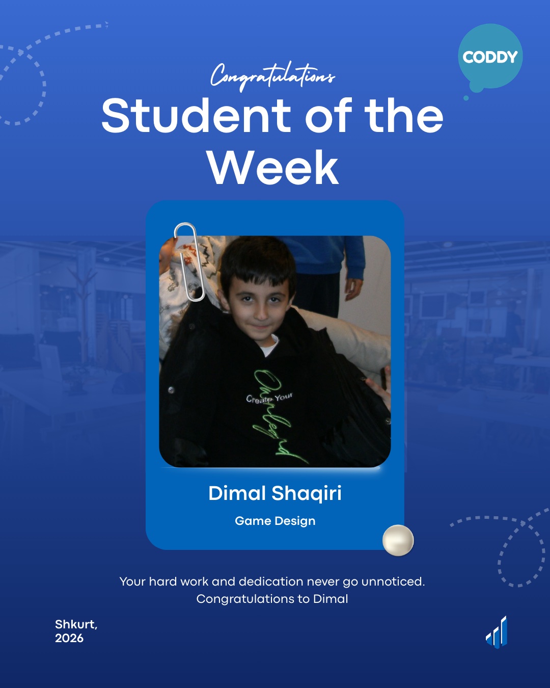 Dimal Shaqiri – Student of the Week
